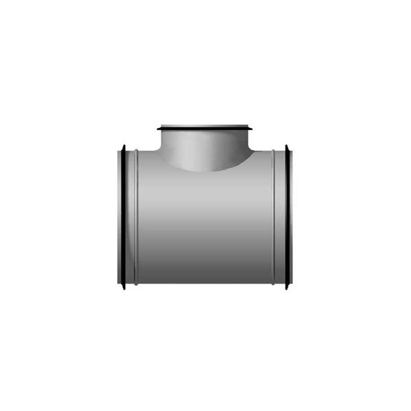 T-rørstykke- galvanisert