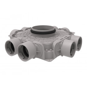 Tube F FB 8x75/DN160 Fordelingsboks